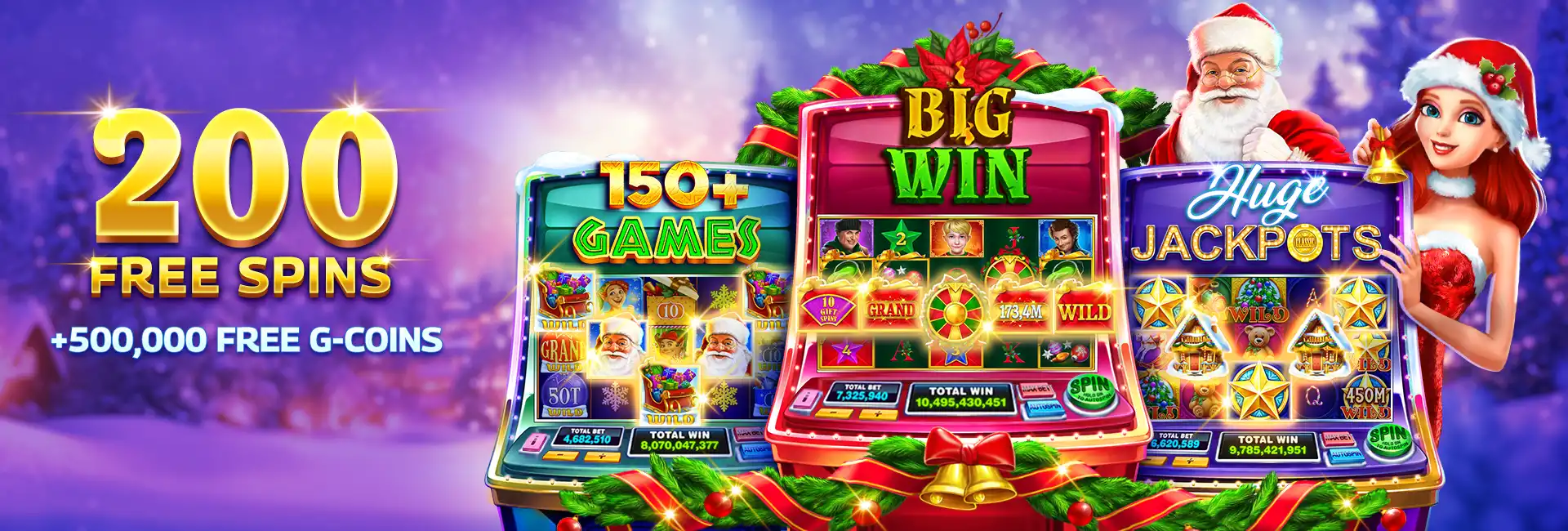 Banner: Free Slots With Bonus Gambino Slots