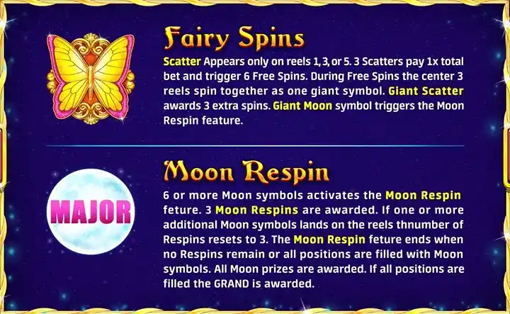 Fairy Free Slots Bonuses