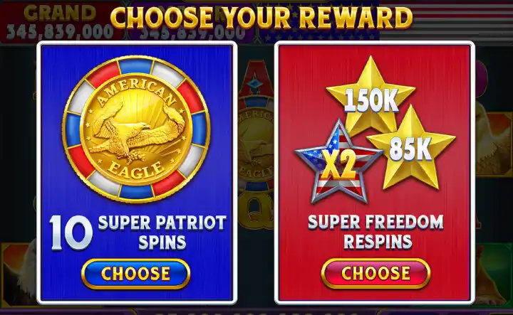 American Eagle Free Spins and Respins