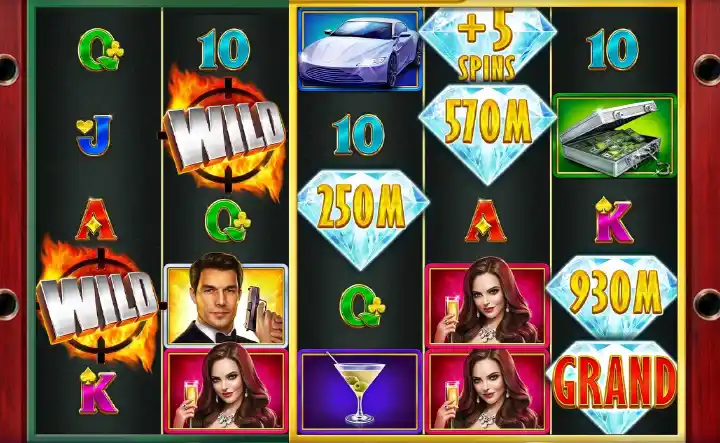 Licence to win free slots