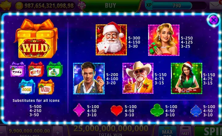 Viva Las Xmas Slot Rules