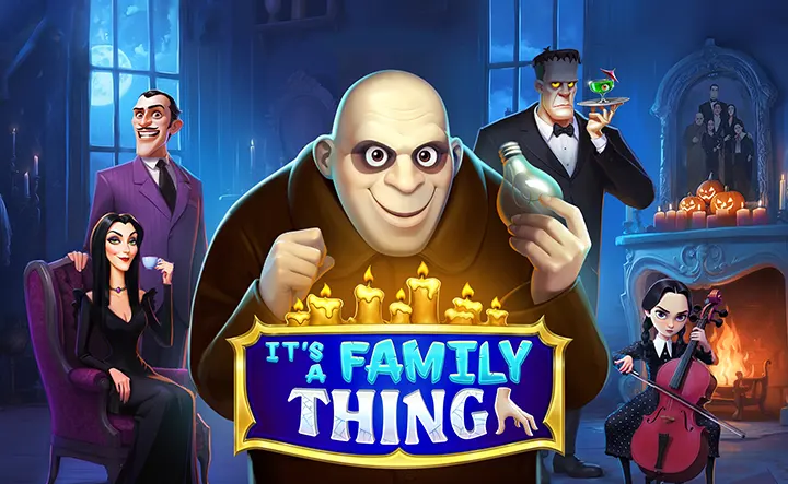 Play Free Slots with IT’S A FAMILY THING
